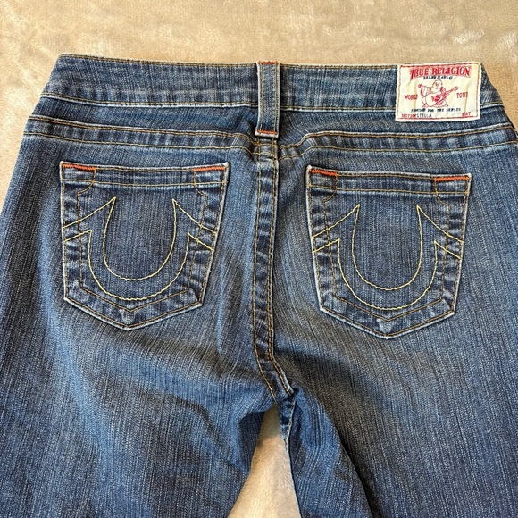 True Religion Skinny Distressed Denim Wmn’s Jeans Sz 29 - Picture 9 of 12